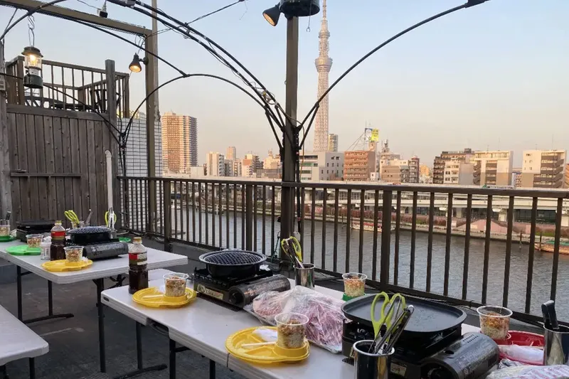 貸切BBQ＆屋上ビアガーデン 浅草ツリーハウス