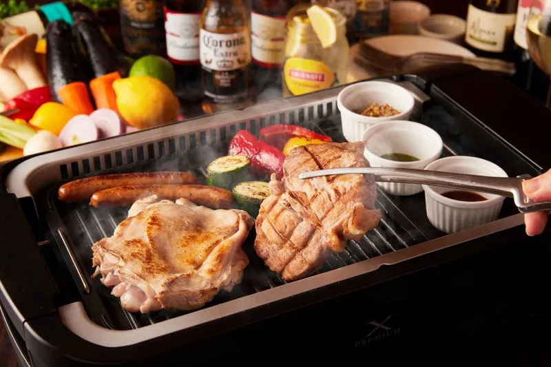 BBQ食べ放題＆飲み放題 屋内ビアガーデン カンパイ 新宿店