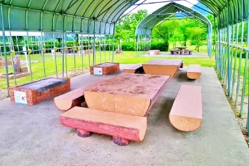 雨の日も快適！屋根つき・屋内バーべキュー