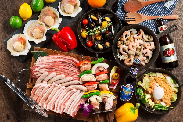 暑い日でも快適なエアコン完備の“涼しい”バーベキュースポット