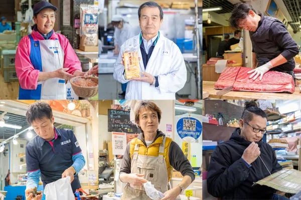 食材も道具も、人が教えてくれる。築地で調達する最高の手巻き寿司づくり