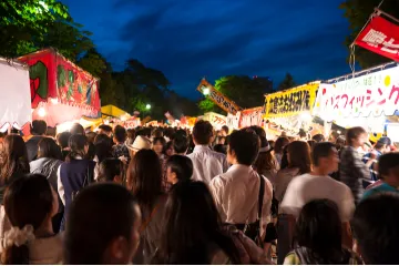 屋台が多い祭り