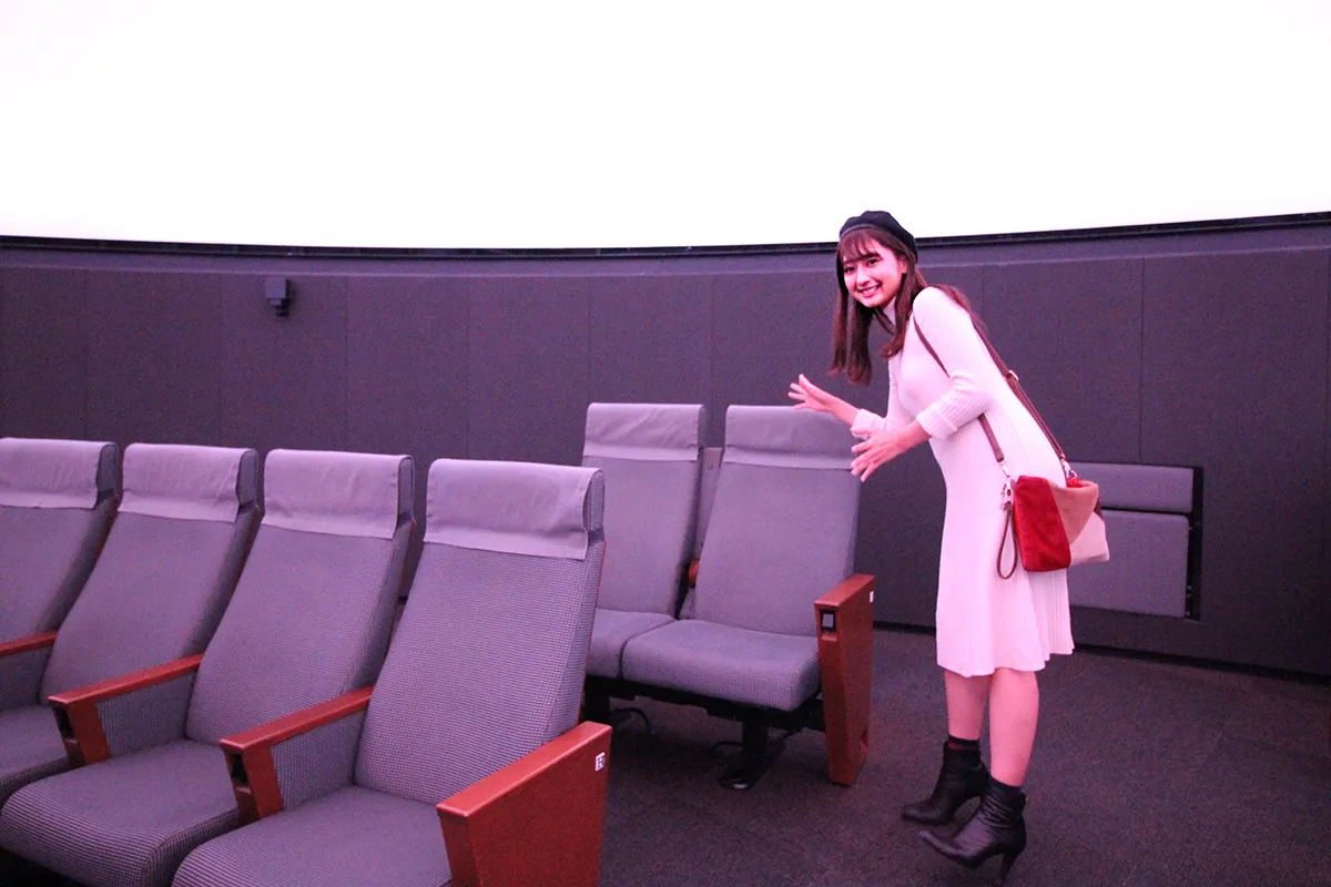 コスモプラネタリウムカップル席