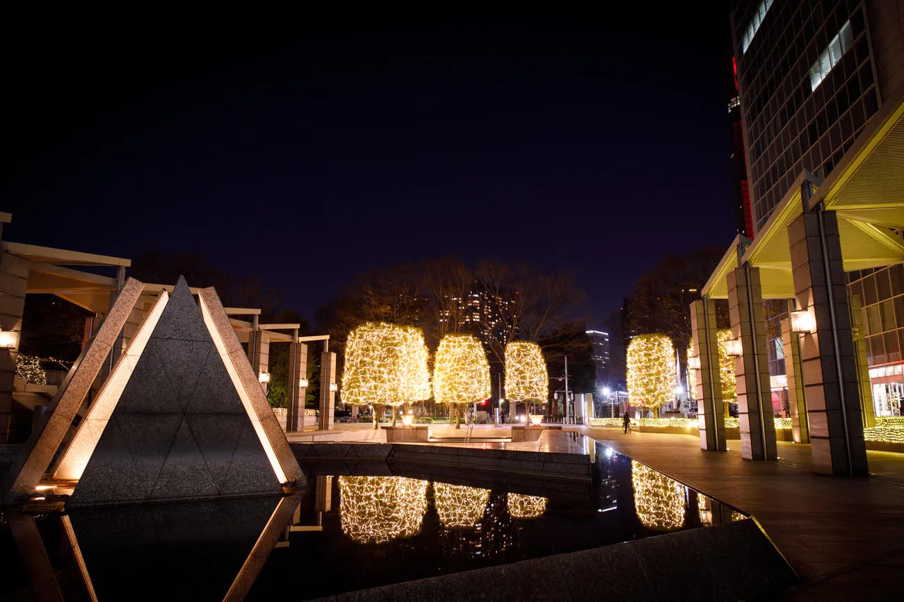 新宿パークタワーのクリスマス2018