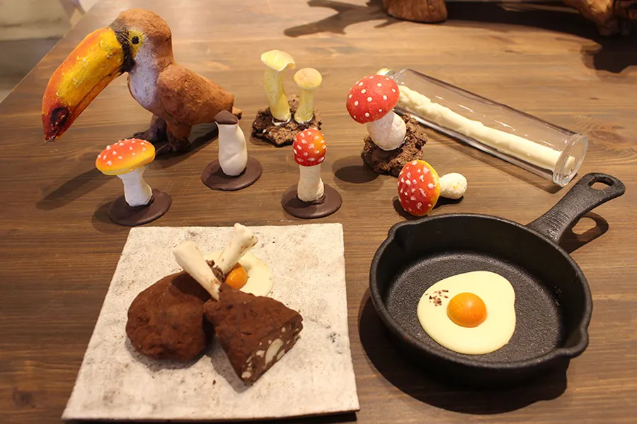 アーティチョークチョコレート　遊び心あるチョコレート