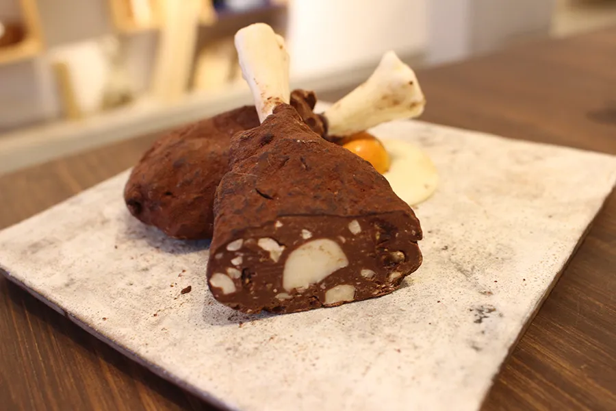 アーティチョークチョコレート　「骨つきチキン」