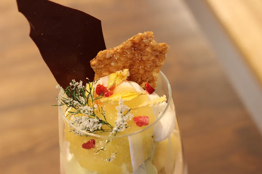 アーティチョークチョコレート　「4月のパフェ」