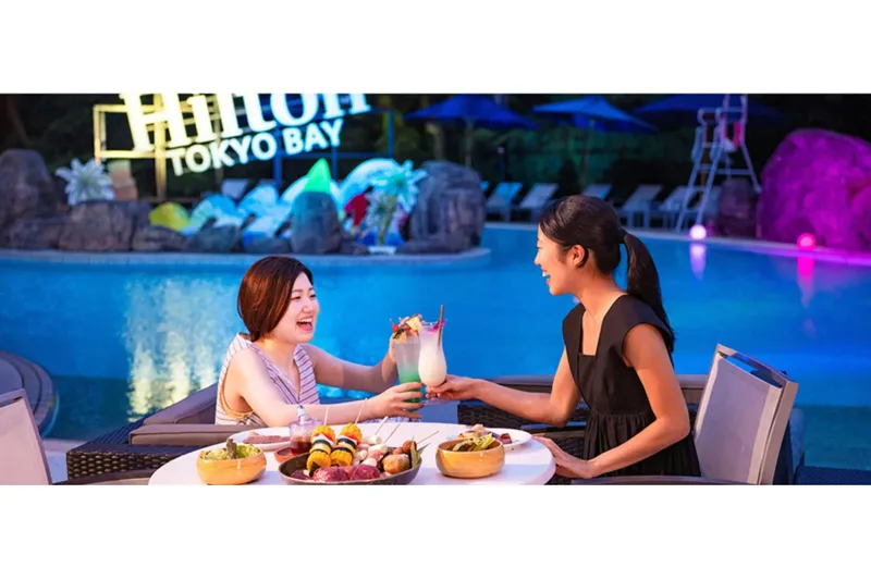 ヒルトン東京ベイ「プールサイド・ディナーバーベキュー」
