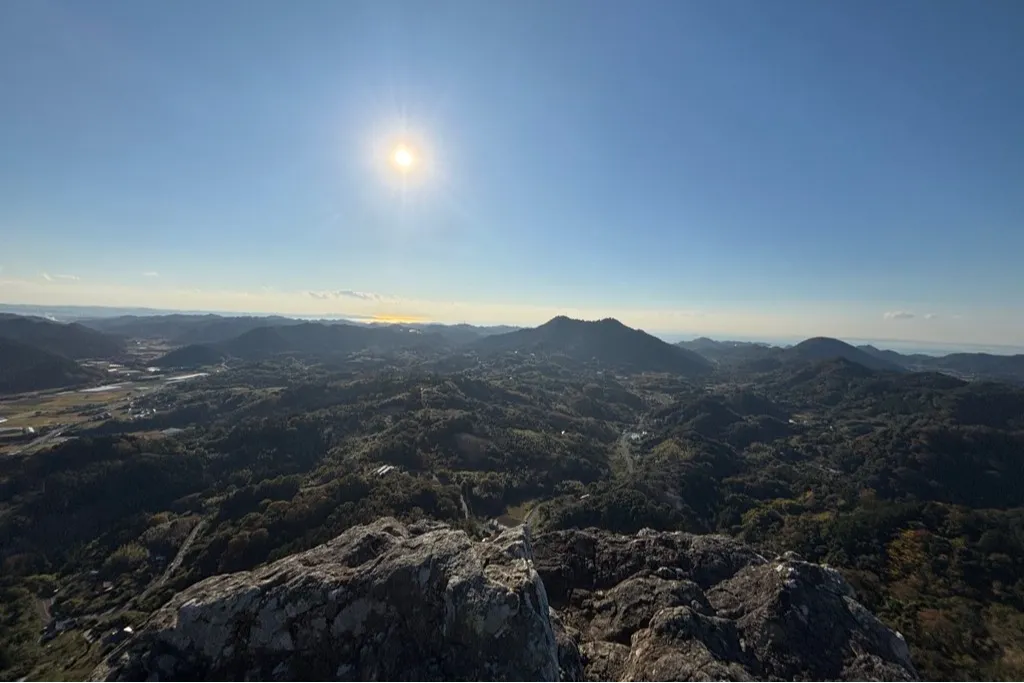 ▲伊予ケ岳南峰