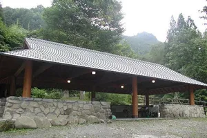 奥多摩湖畔公園(山のふるさと村) テントサイト、バーベキューサイト