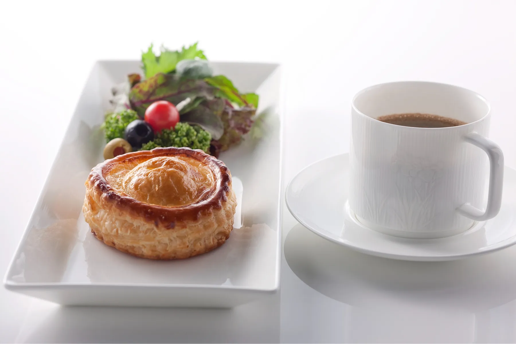 ▲ミートパイセット NEZUCAFE