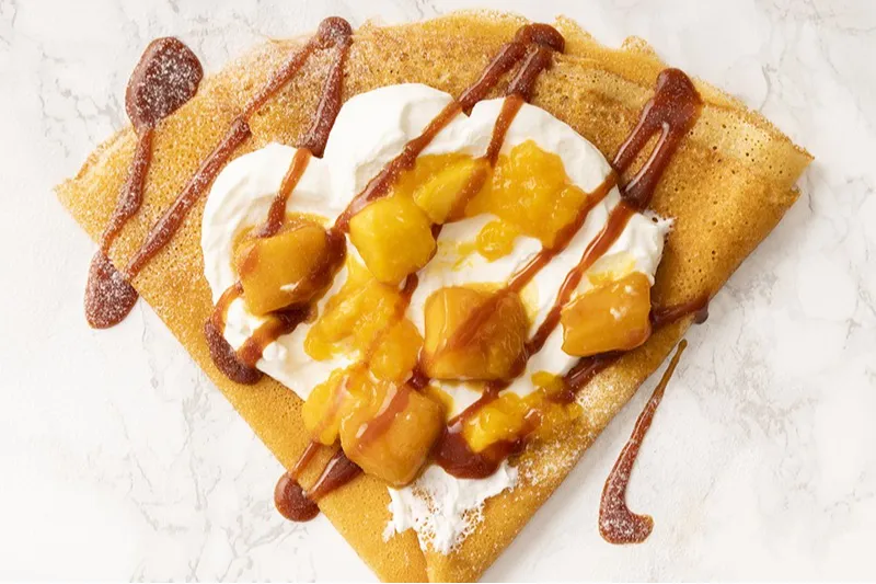 ▲MAISON CREPE クレープ例