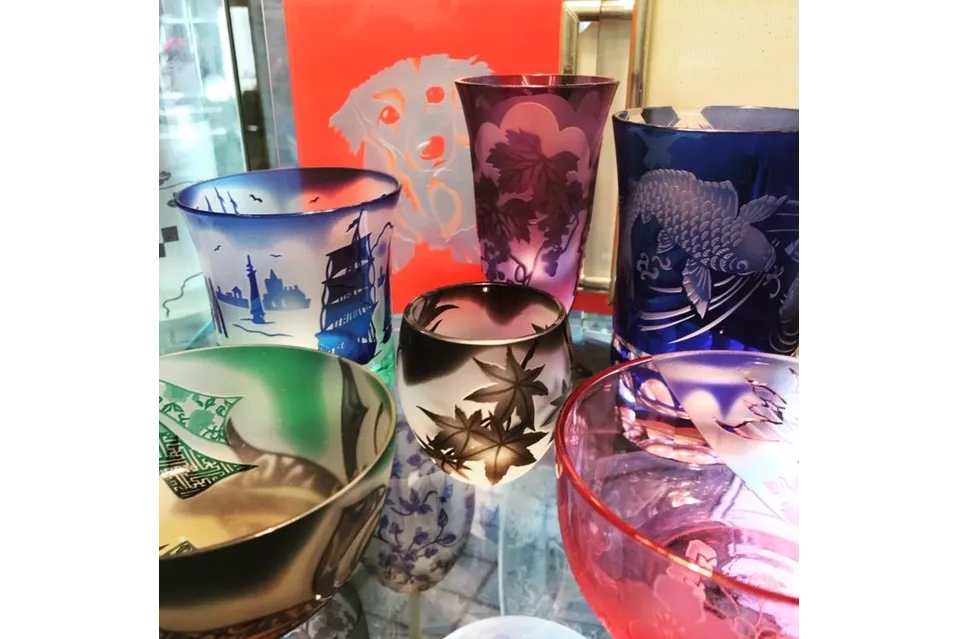 ガラス工芸サンドブラスト本部教室