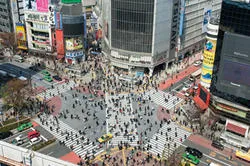 渋谷駅前交差点（スクランブル交差点）