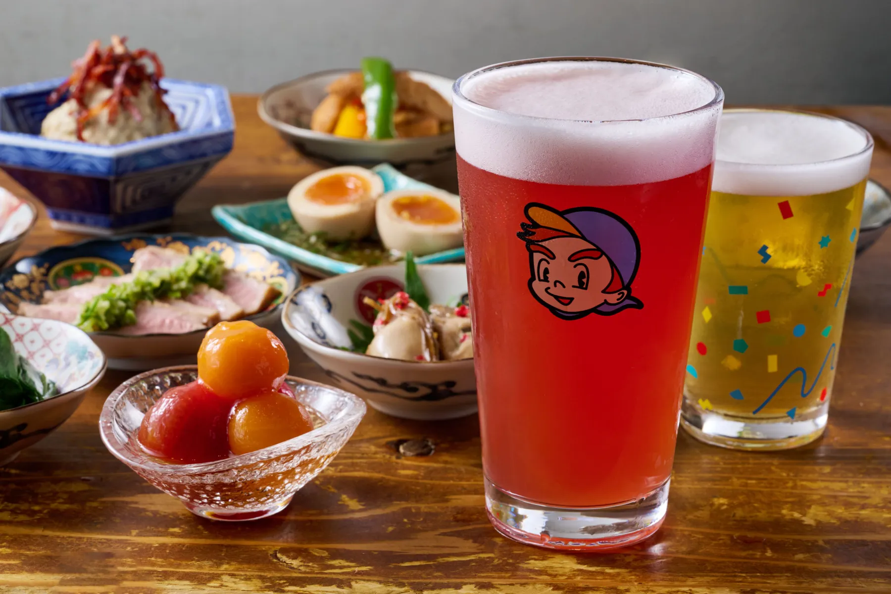 ▲立飲みビールボーイ渋谷パルコ店 メニュー例