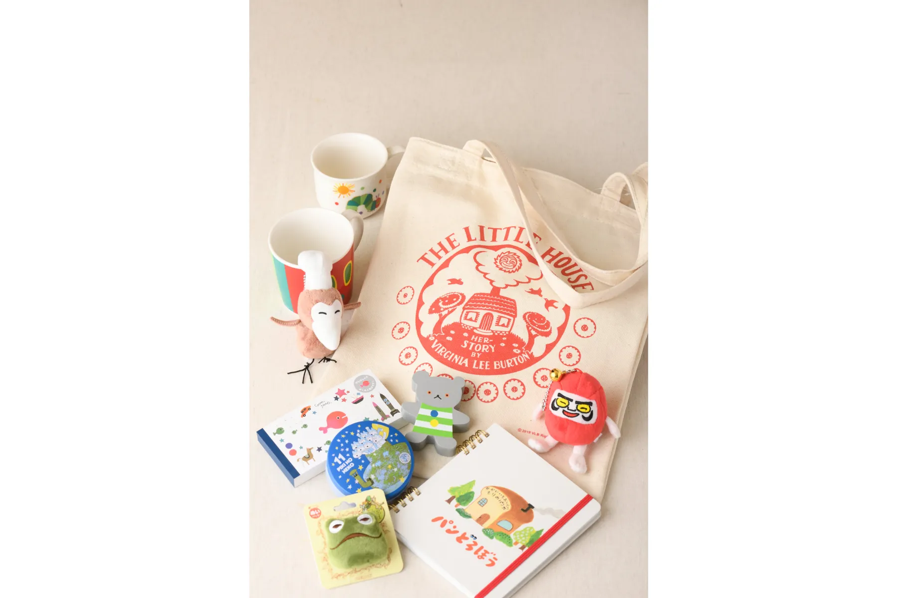 ▲クレヨンハウス東京店 地下1階「未完の本屋」絵本関連グッズイメージ