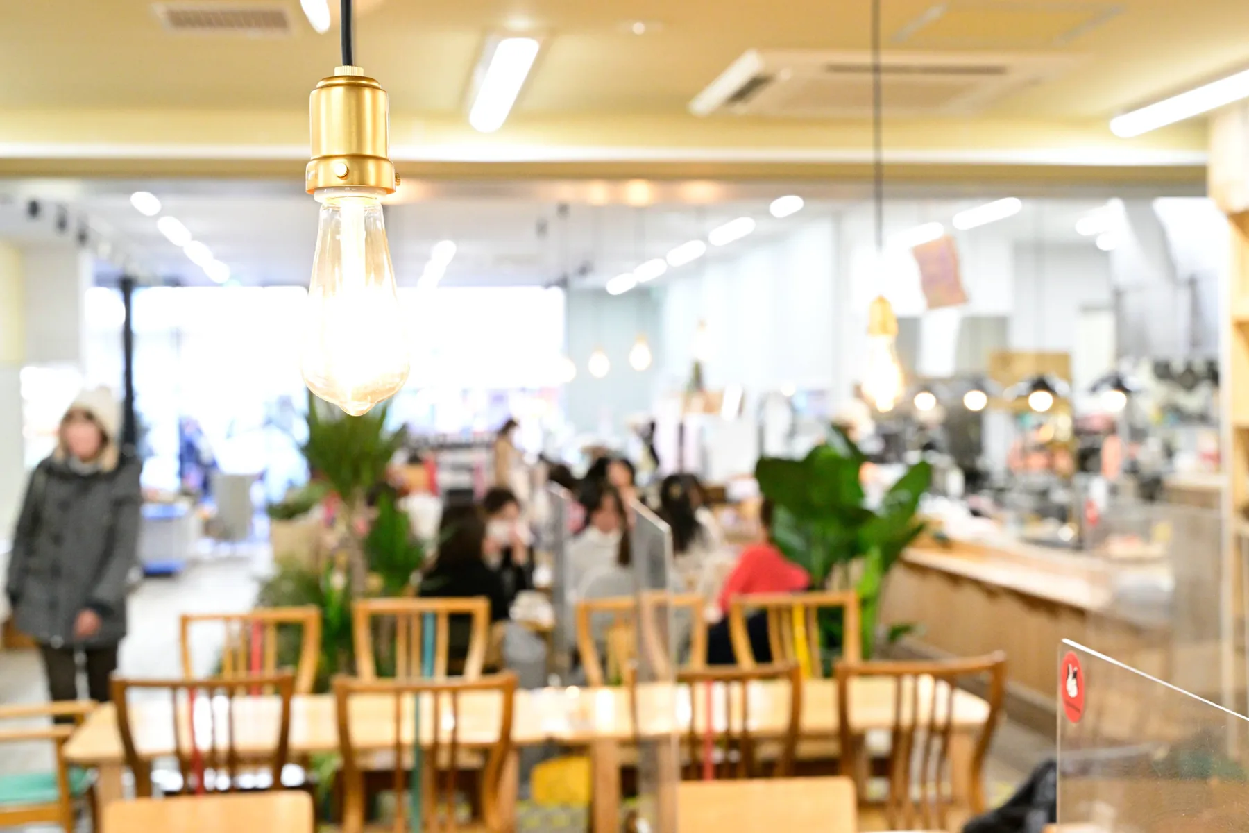 ▲クレヨンハウス東京店 1階オーガニックレストラン「広場」