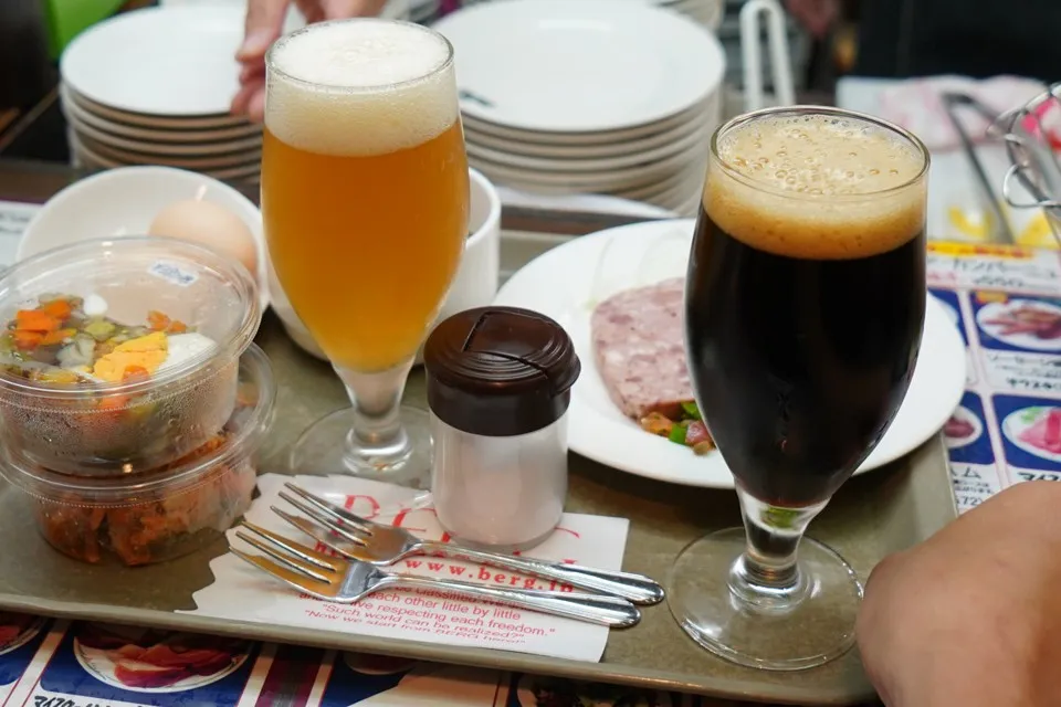 ▲ビア＆カフェBERG ビール