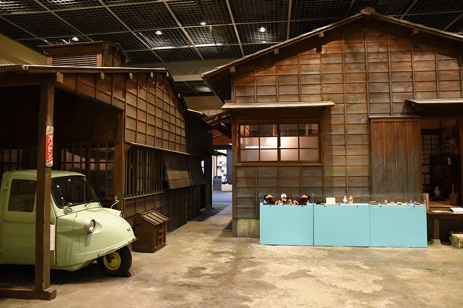 ▲2階「郷土展示室」（写真提供：葛飾区郷土と天文の博物館）