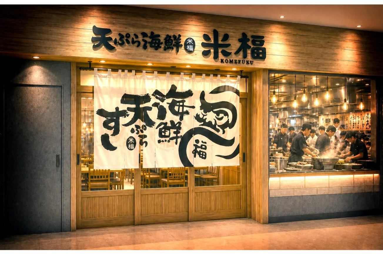 天ぷら海鮮 米福 丸の内TOKIA店_1