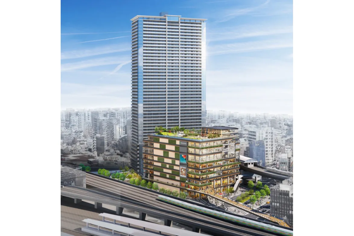 西日暮里駅前地区市街地再開発事業_1