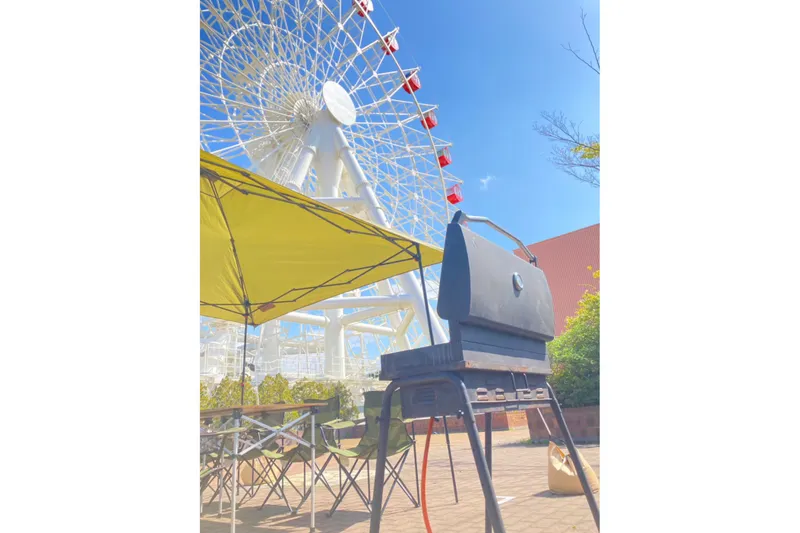 ▲BBQ会場