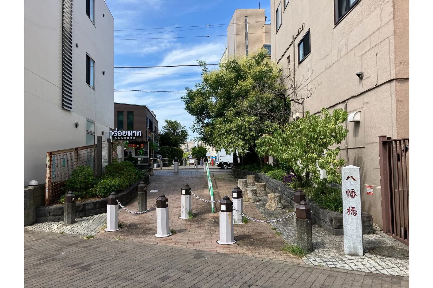 烏山川緑道八幡橋_1