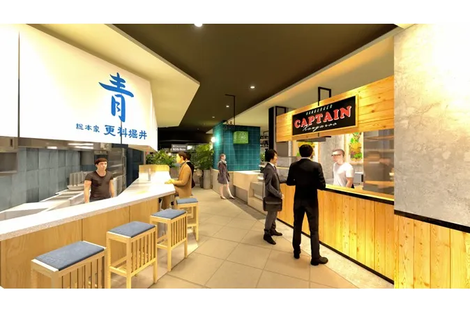 新フードホール「虎ノ門 マルシェ」オープン！多彩なジャンルの11店舗