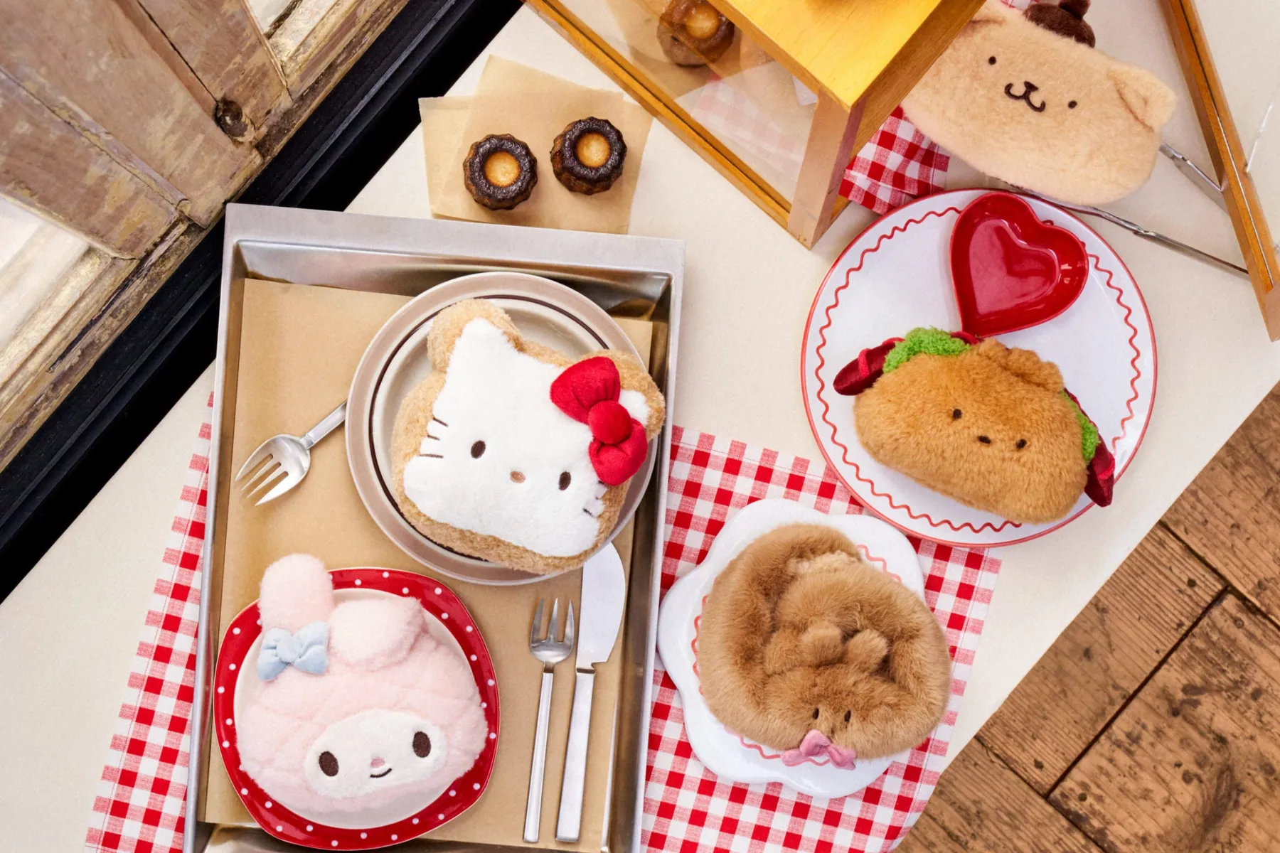 ▲sanrio house 渋谷PARCO店 グッズ例