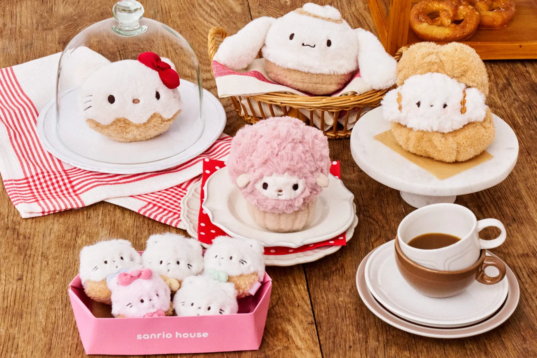 ▲sanrio house 渋谷PARCO店 グッズ例