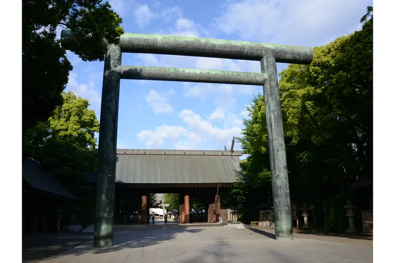 ▲靖國神社（第二鳥居）