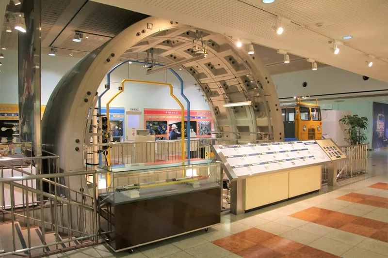 ▲単線シールドトンネル