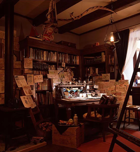 ▲常設展示室　(C) Museo d'Arte Ghibli