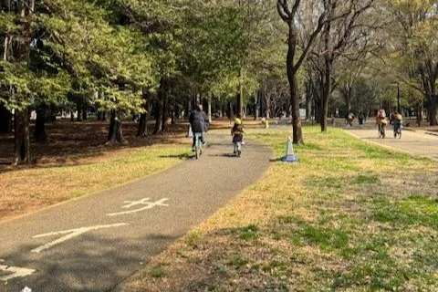 ▲サイクリングコース（画像提供：公益財団法人東京都公園協会）