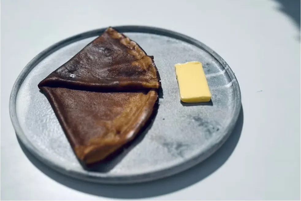 ▲ØCのシグニチャー「シュガーバタークレープ」