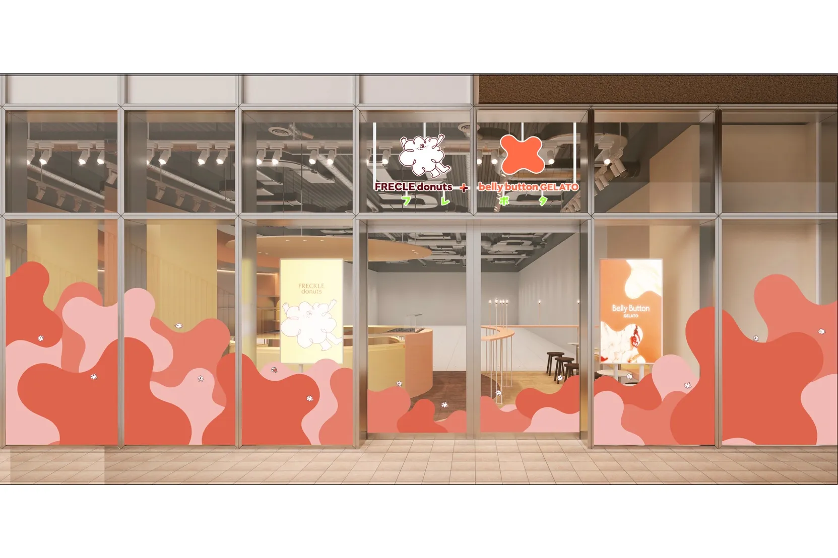 FRECKLE donuts + belly button GELATO 自由が丘店_1