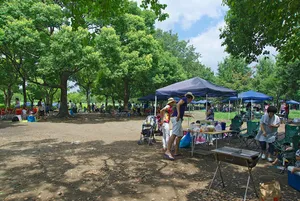 舎人公園　＜バーベキュー場＞