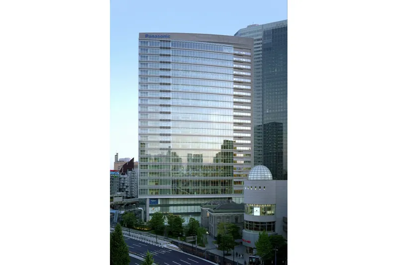 ▲パナソニック東京汐留ビル