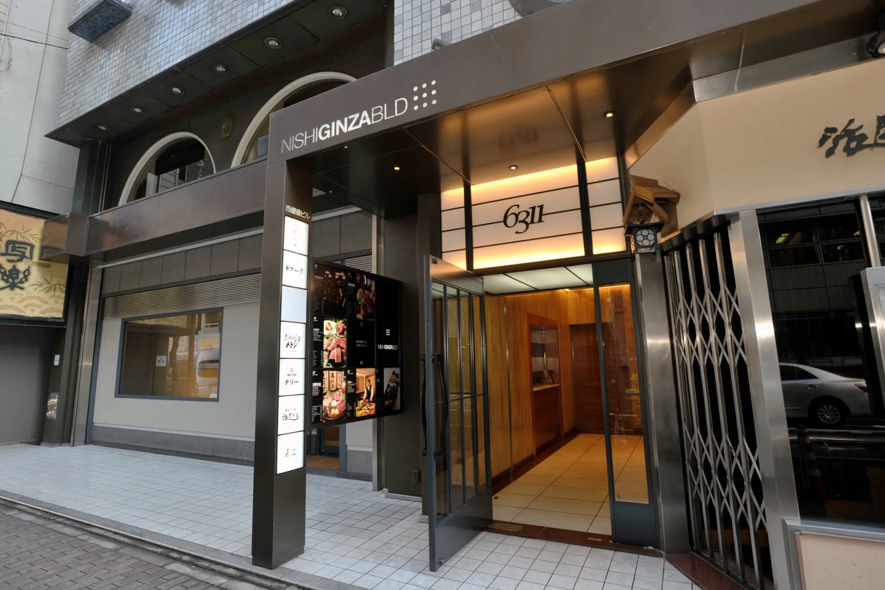 ▲デリー 銀座店 外観