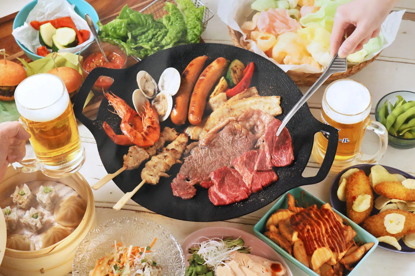 横浜モアーズBBQ_3