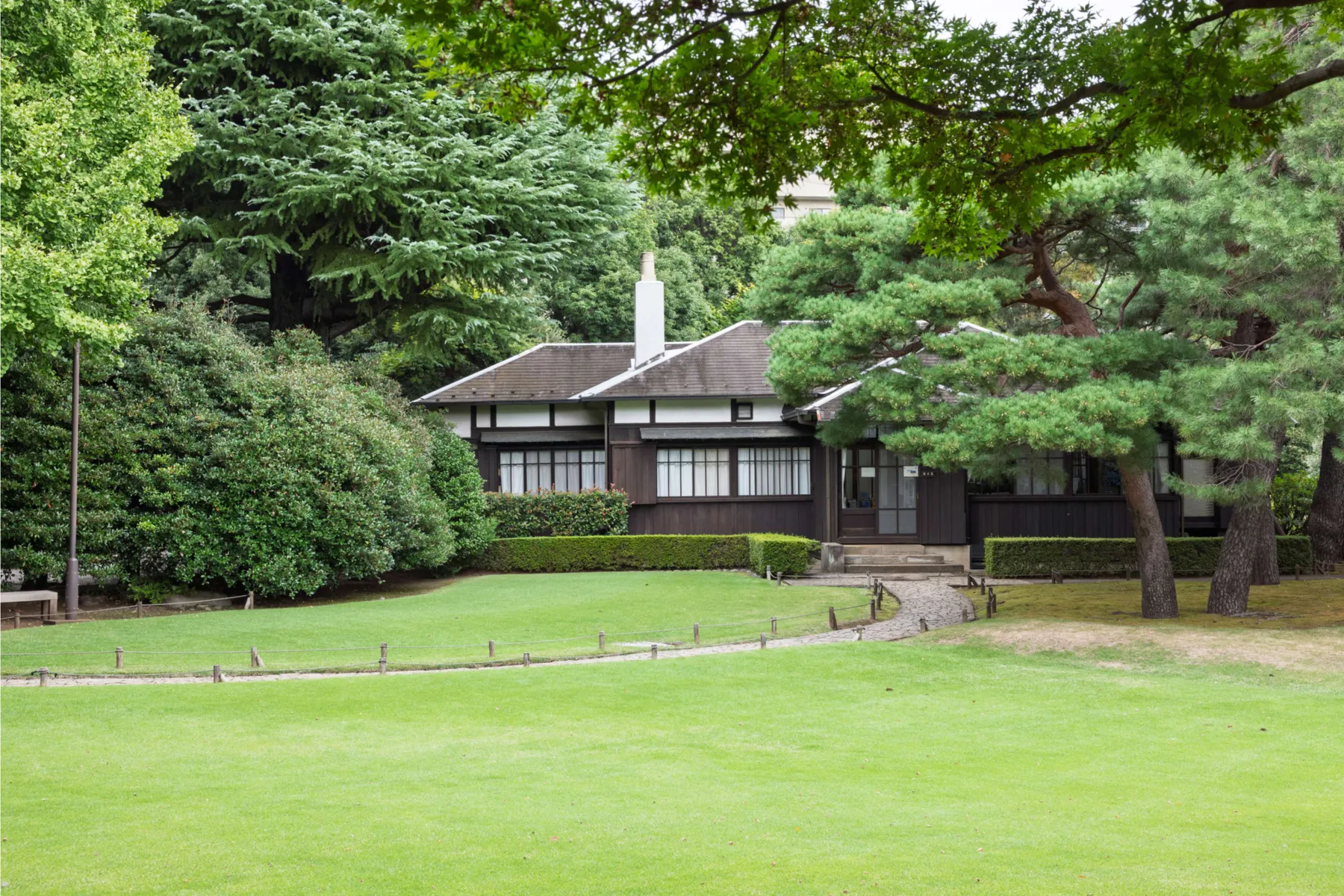 ▲殿ヶ谷戸庭園「本館」（画像提供：公益財団法人東京都公園協会）