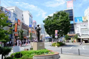 自由が丘駅前ロータリー広場