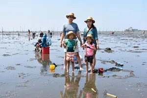 江川海岸潮干狩場
