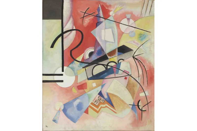 ▲ヴァシリー・カンディンスキー《自らが輝く》1924年、石橋財団アーティゾン美術館蔵