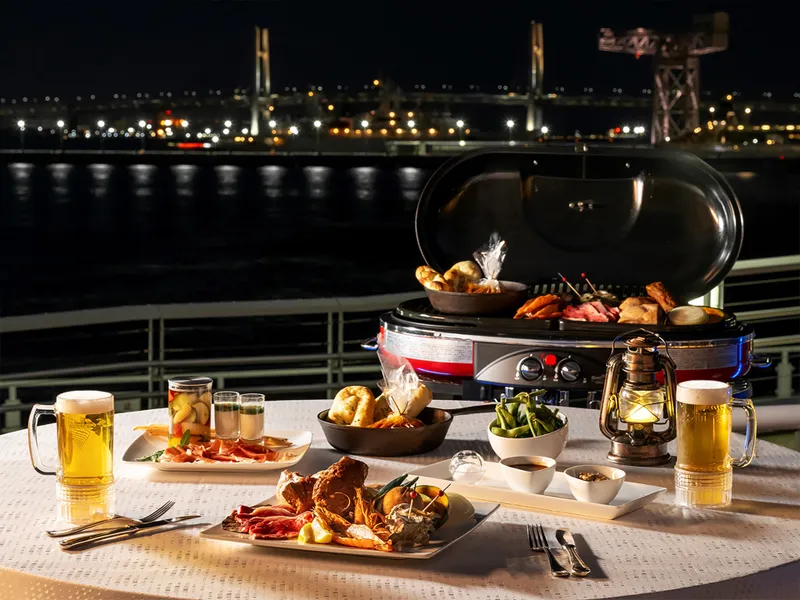 海の見えるビアガーデン「はまビア！」