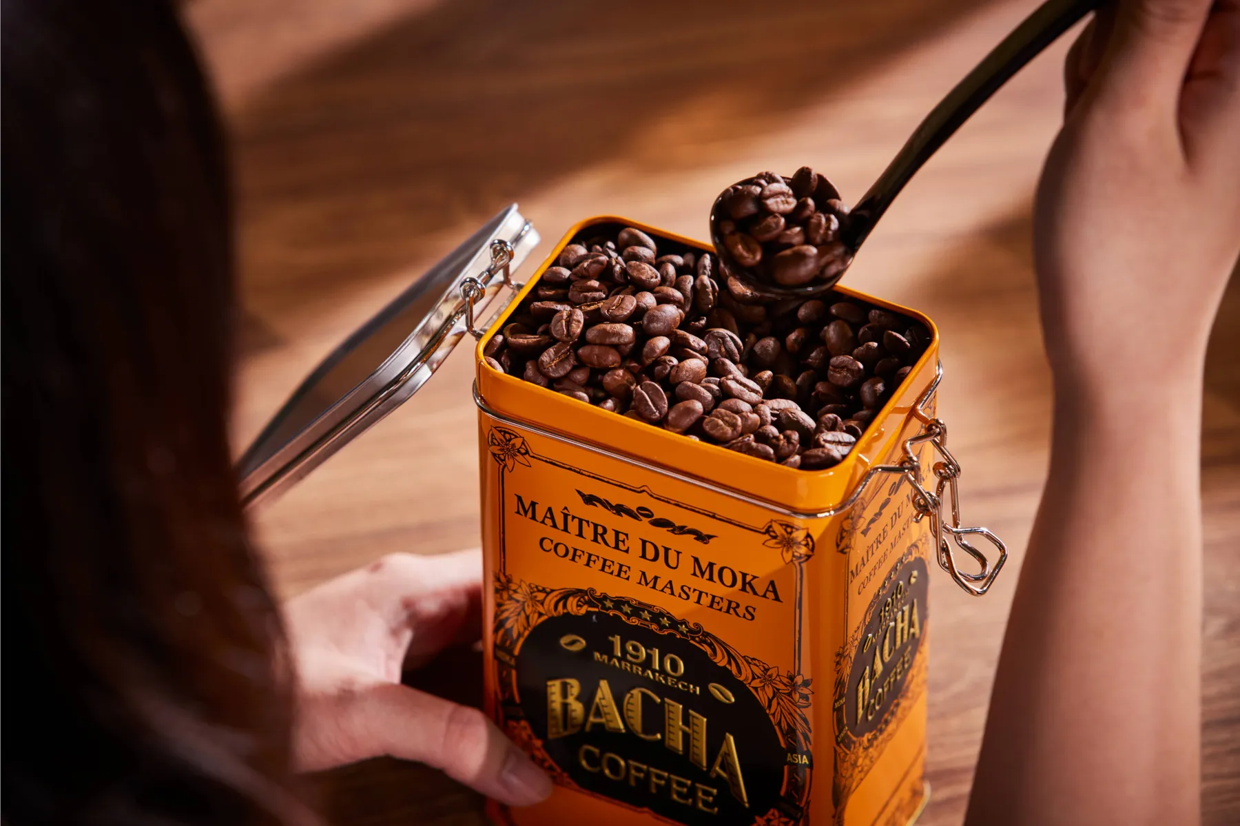 ▲Bacha Coffee 新丸ビル アイテム例