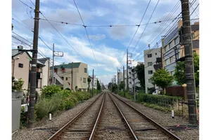 六所神社前駅跡