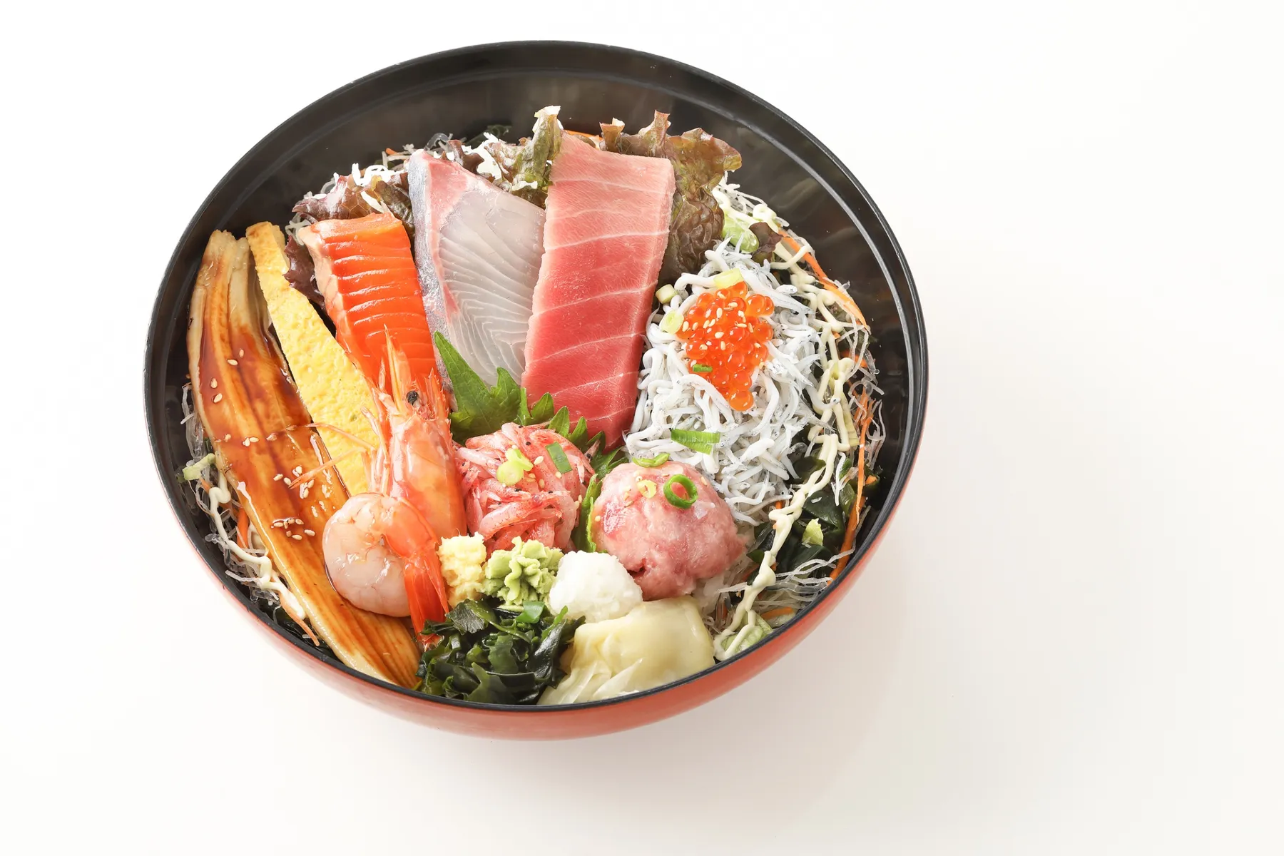 ▲しらす問屋 とびっちょ江の島本店「とびっちょ丼」