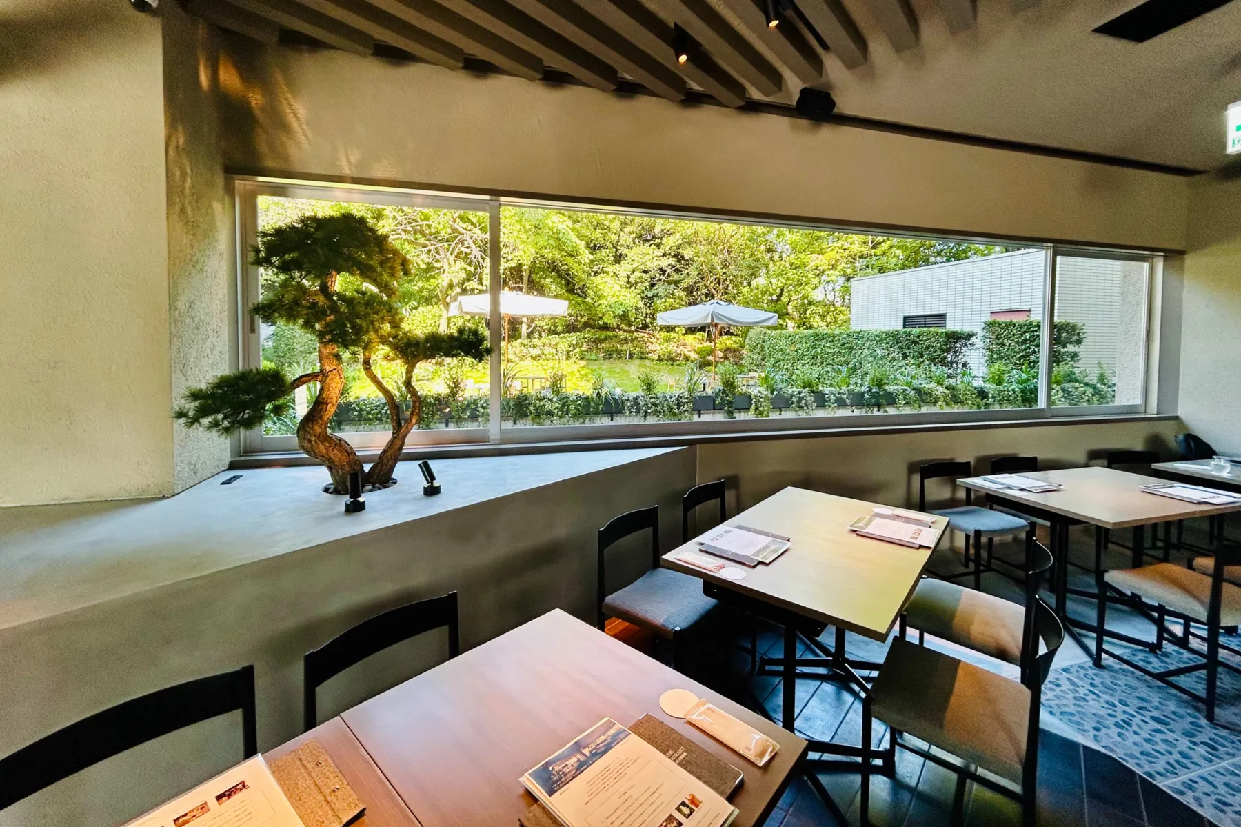 ▲THE RESTAURANT 東京国立博物館 内観（撮影：レッツエンジョイ東京編集部）