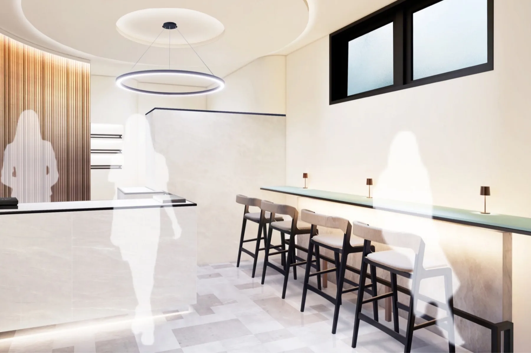 ▲L’ATELIER L’ARCHESTE GINZA 内観